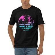 Retro Eighties 80S 90S Beach Style Fashion Casual Comfortable T-Shirt