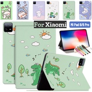 For Xiaomi Mi Pad 6 / Xiaomi Mi Pad 6 Pro 11 inch 2023 Cartoon Shockproof Cute Smart Case Stand Leather Cover