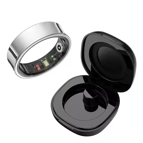 Smart Ring R09 Heart Rate Blood Oxygen Sleep Monitor Step Count Distance Calories 5ATM Waterproof Mu