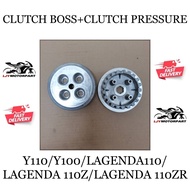 YAMAHA Y110 Y100 LAGENDA110 LAGENDA 110Z LAGENDA 110ZR CLUTCH BOSS+CLUTCH PRESSURE PLATE