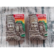 Tourist Souvenirs Around The World Three-Dimensional Magnets Cambodia Angkor Wat Temple