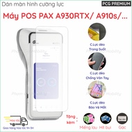 Tempered screen protector for card swiper, Pos PAX A910s A930RTX Ingenico AXIUM DX8000 Smart Wpos SU
