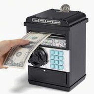 Kids Electronic Password Piggy Bank, Automatic Coin Bank, Can Store Rolled Up Bills, Cash, USD, Suit