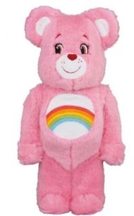 現貨 Care Bear bearbrick 400%  cheer bear be@rbrick