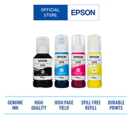 Epson หมึกเบอร์ 008 Set 4 สี ink bottle (Pigment)