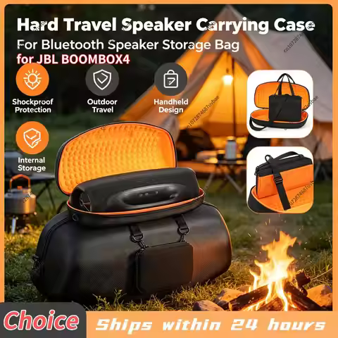 Portable Speaker Bag for JBL BOOMBOX 4 Speaker Sound Permeable Bags BOOMBOX 4 Transparent Box Outdoo