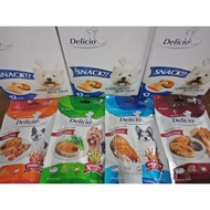 ขนมสุนัข Delicio 70g ราคา 3 ห่อ 115 บาท