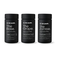 NMN Longevity Starter Pack | For Youth | NMN, Resveratrol, Quercetin Supplements, Lab-tested