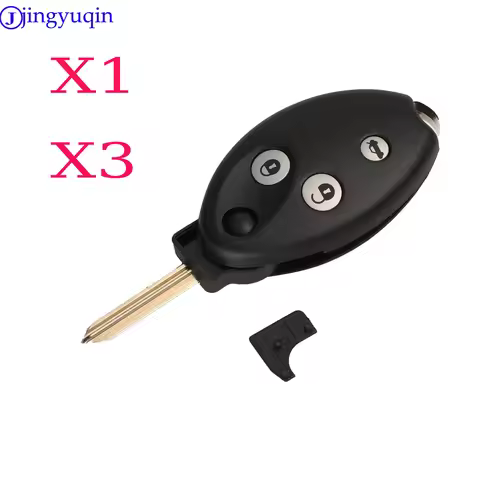jingyuqin X1 X3 3Buttons Remote Flip Car Key Fob Shell For Citroen Xsara C4 C5 Auto Key Case Cover