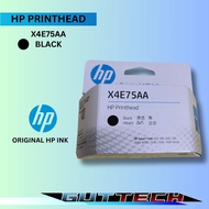 HP Printhead  X4E75AA BLACK For Smart Tank 200/500/515/519/600//615/700/5100/6000/7000