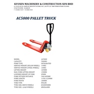 SUPERFORM 5 TON PALLET TRUCK AC5000