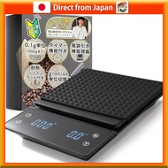 Coffee Scale Kitchen Scale Digital Scale 0.1 to 3kg (0.1g increments up to 1000g) [Designed by a Bar