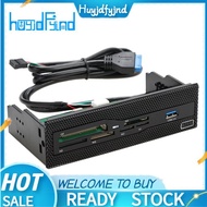Internal 5.25" Card Reader USB 3.0 CF XD MS M2 TF SD Dashboard PC Front Panel Multi-Function Media R