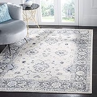 Safavieh Harbor Collection HBR145A Runner, 2' 3" x 8', Cream/Blue
