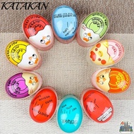 KATAKAN Egg Boiled Timer, Color Changing Onsen Tamago Cooking Yummy Alarm Things, Eco-Friendly Carto