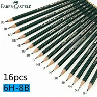 Faber Castell Complete Pencils 6H 5H 4H 3H 2H HF HB B 2B 3B 4B 5B 6B 7B 8B