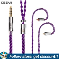 KBEAR Enma Cáp Tai Nghe PCUHD 8 Strand Litz OFC Nâng Cấp Cáp Tai Nghe 2.5/3.5/4.4Mm Với Dây Thay Thế