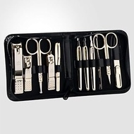 Three Seven (777) Travel Manicure Grooming Kit Nail Clipper Set (11 PCs, 810BG), MADE IN KOREA, SINC