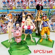 One piece Figure One piece 6 piece One piece 6PCS/set