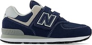 New Balance Kids 574 Core Hook and Loop Sneaker