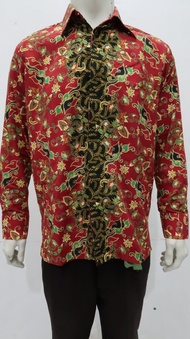 Adikusuma Kemeja Pria Batik Mega Mendung