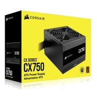 POWER SUPPLY (อุปกรณ์จ่ายไฟ) CORSAIR CX750 750 Watt 80 PLUS Bronze ATX Power Supply (CP-9020279-NA)