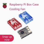 For Raspberry Pi 3B+ 3B Case 9 Layers Black Blue Red Acrylic Box Case Cooling Fan For Raspberry Pi 3