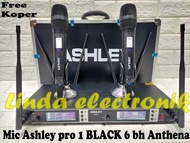 PROMO- MIC WIRELESS ASHLEY PRO 1 HITAM ASHLEY PRO1 ORYGINAL