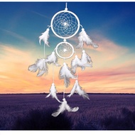 [Ready Stock] Colorful Dream Catcher Home Decoration Dream Catcher Ins Style Dream Catcher Car Decor