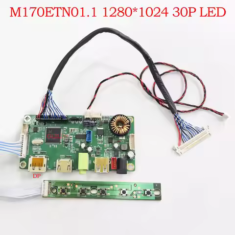 DP HDMI USB LCD controller board monitor kit for Arcade1Up Cabinet M170ETN01.1 WYD170SKD-01 M170QGBN