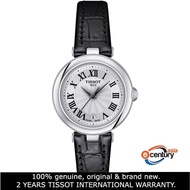 Tissot T126.010.16.013.00 Women's Quartz T-Classic Bellissima Small Lady Black Leather Strap Watch