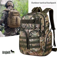 Large capacity multi-function outdoor MOLLE tactical backpack 50L camouflage 72-hour tactical assaul