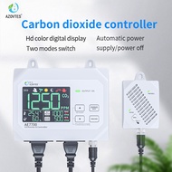 AZOVTES AE7700 CO Monitor & Controller Digital Wall Mount CO2 Controller CO2 Monitor Meter for Green