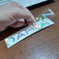 DAHON BICYCLE STICKER hologram colored bicycle sticker