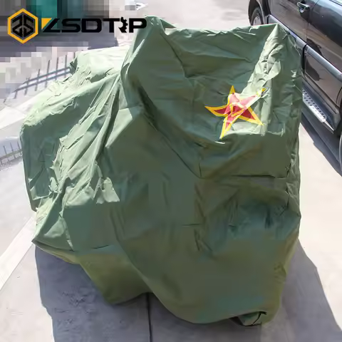 ZSDTRP Ural CJ-K750 Retro Side car Motorcycle Waterproof Rain Cloth Case Motorbike Spare Wheel Cover