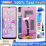 For Huawei Y5P / Y6P / Y7P / Y8P 2020 LCD Display Digitizer Touch Screen Assembly Replacement