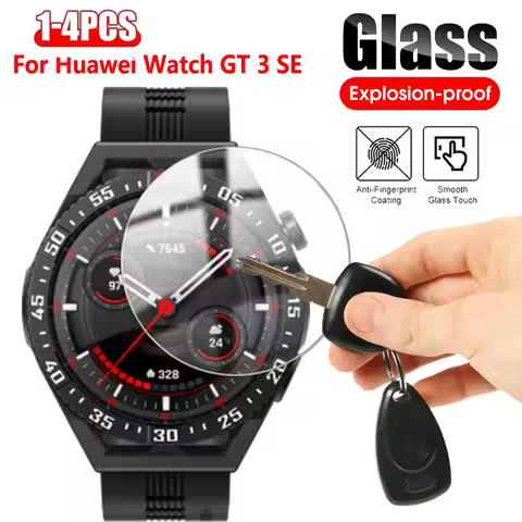 1-4PCS Screen Protector For Huawei Watch GT 3 SE Tempered Glass Protective For Huawei Watch GT3 SE S