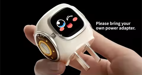 Divoom Dipow-35 Display Charging Head GaN Fast Charging Plug Suitable for 16 Huawei Android Creative