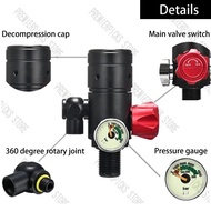 Lung Tank Diving mini underwater cylinder Scuba  Oxygen  1L Cylinder Underwater Breather with Breath