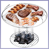 【NEW】For Weber Foldable Grill Rack, 17.6 inch Round Stainless Steel Charcoal Grill