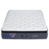 Vazzo Berendo 14 Pure Natural Latex Memory Foam Pocketed Spring Cool Silk Ultra Luxury Mattress