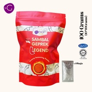 GINO Sambal Geprek Legend Serbuk Perisa Aromat (cheese sambal mayo, ayam geprek, makanan goreng)