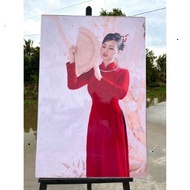 Crystal Mica Photo Alloy Frame 70x110cm 76x120cm SUPER VIP 2022 Minimalist Modern Nordic Style Wall 