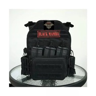 Body vest blackmamba tactical / body vest black mamba V2
