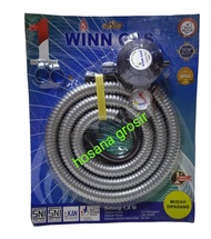 SELANG GAS PAKET + REGULATOR / SELANG GAS WIN SET / SELANG GAS WIN