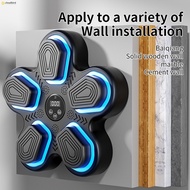 Electronic Music Boxing Wall Target Reflex Trainer with RGB Lights for Home Gym