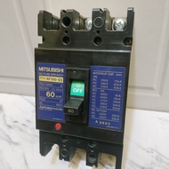 MCCB MITSUBISHI MODEL NF 100-SS 60A