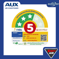 AUX แอร์ติดผนัง ระบบ Inverter ขนาด 9000-23900 รุ่น MF Series
