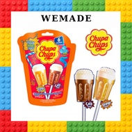 [Chupa Chups] 6 pieces Fizzy Lollipops 90g (Coke/Orange) Fizzy Drinks Candy