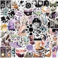 10/50Pcs Magic Crystal Retro Witch Stickers For Stationery Scrapbook Laptop Craft Supplies DIY Vintage Sticker Scrapbooking Kid Gift
